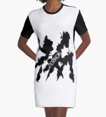 Terror Graphic T-Shirt Dress