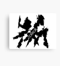 Terror Canvas Print