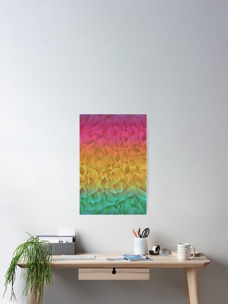 Alternate view of Rainbow Crystal Shatter Poster
