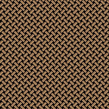 Brown mesh criss cross symmetrical pattern Vector Image