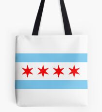 Chicago Flag Tote Bag