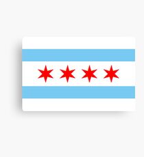 Chicago Flag Canvas Print