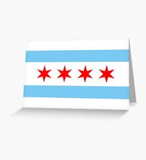 Chicago Flag Greeting Card