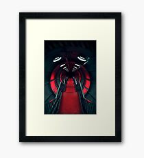 Retro Futurism Atomium Framed Print