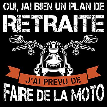 Badge for Sale avec l'œuvre « Motard Homme Moto Retraite Cadeau Moto  Motards » de l'artiste Tatus Brinal