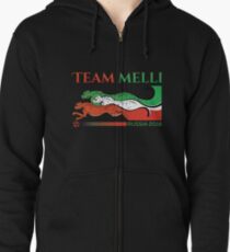 Iran Team Melli Weltcup 2018 Hoodie mit Reißverschluss
