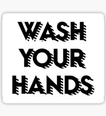 Wash your hands Sticker