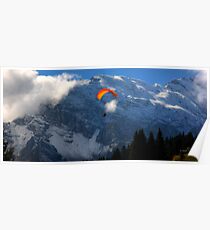 Paraglider 7 - Murren Poster