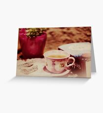 Tea for me Greeting Card