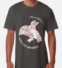 Ich bin ein Cryptid, das wenige beobachten können - Mothman Longshirt