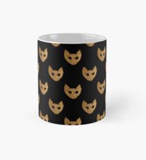 GOLD cat portrait Classic Mug