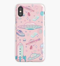 Galaxy Babe Pattern iPhone Case