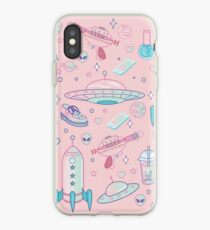 Galaxy Babe Muster iPhone-Hülle & Cover