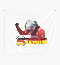 Sebastian Vettel #2017 Wall Tapestry