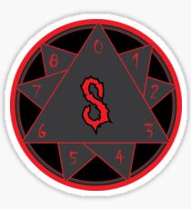 9 pointed star Sticker