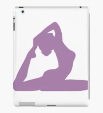 Simple Yoga Silhouette iPad Case/Skin