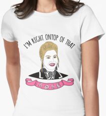 I'm Right Ontop Of That Rose! (Pink) Women's Fitted T-Shirt