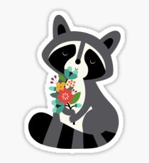 Racoon Sticker