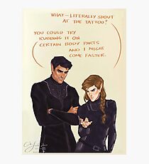 Shout down the Bond Photographic Print