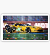 Chevrolet Corvette C6R GTE Pro Le Mans 24 2012 Sticker