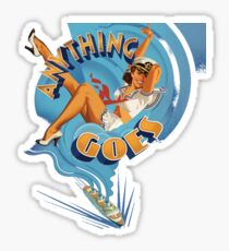 Anything Goes Sticker