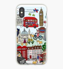 Vinilo o funda para iPhone El día de la reina en Londres