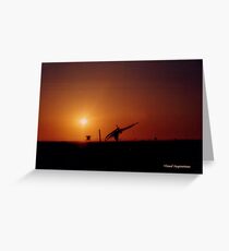 Diehard Greeting Card