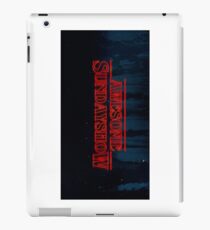 Our Logo Stranger Things Style iPad Case/Skin