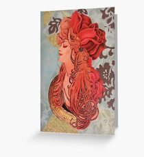 Nouveau Greeting Card