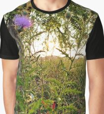 Thistle Blooms 2 Graphic T-Shirt