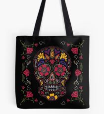 Tag der Toten Sugar Skull Dark Tasche