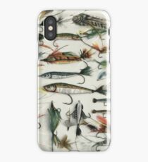 1920's Fishing Flies iPhone Case
