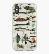 1920's Fishing Flies iPhone Case