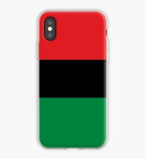 Pan African Flag T-Shirt - UNIA Flag Sticker - Afro American Flag iPhone Case