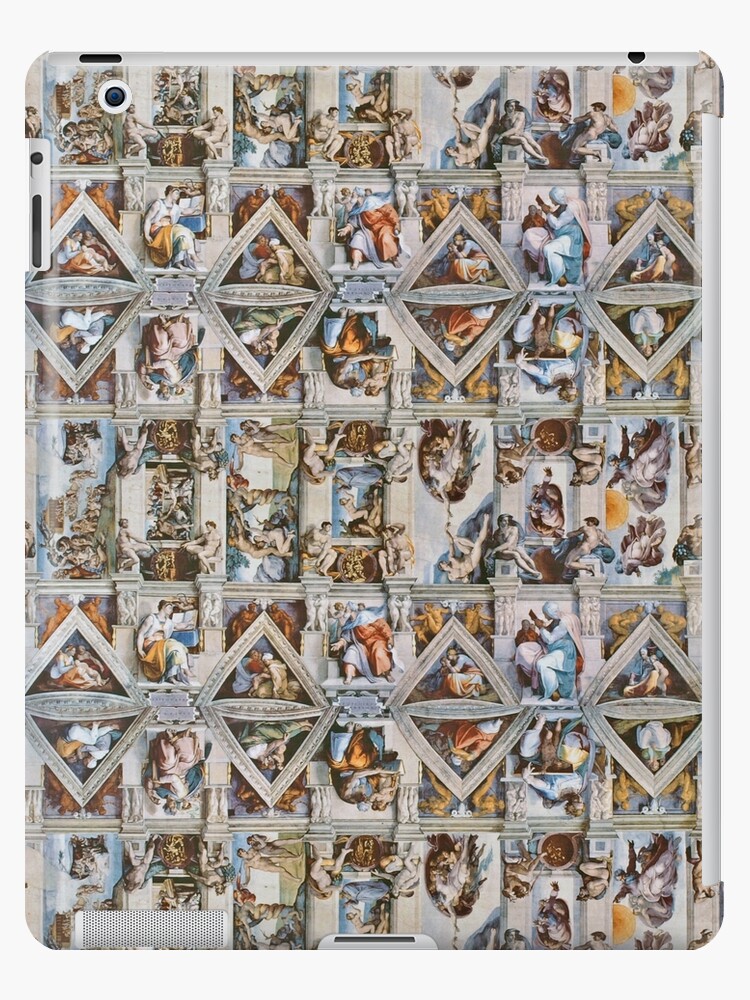 Michaelangelo Sistine Chapel Ceiling Ipad Case Skin By Deanworld