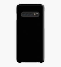 Funda/vinilo para Samsung Galaxy Funda Nórdica Sólida Negra - Colcha Noir - Falda Simple, Cojín