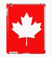 Canadian Canuck Maple Leaf Flag Bedspread Duvet Pillow Inverse iPad Case/Skin