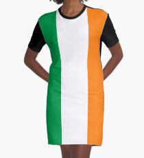 Ireland Flag - Irish T-Shirt Graphic T-Shirt Dress