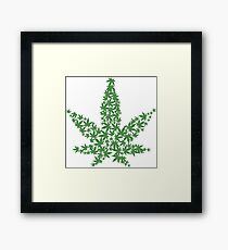 Weed Framed Print