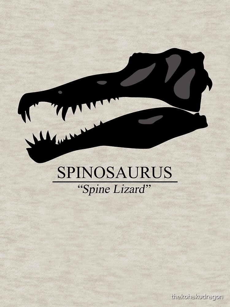 Spinosaurus Skull by thekohakudragon