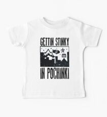 Getting 'Stinky in Pochinki (schwarzer Druck) Baby T-Shirt