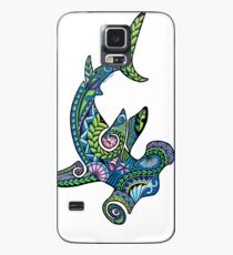 Tribal Hammerhead Shark, color Case/Skin for Samsung Galaxy