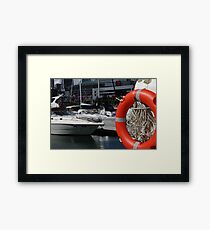 Life Saver Framed Print