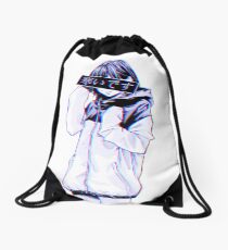 COLD - Sad Japanese Aesthetic Drawstring Bag