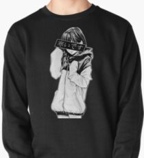 KALT (schwarz und weiß) - traurig japanische Ästhetik Sweatshirt