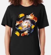 corgi in space shirt