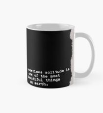 Charles BUKOWSKI - solitude QUOTE Mug