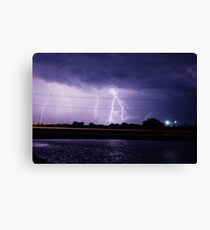 Fricken Power Lines... Canvas Print