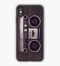 80s Retro Boombox iPhone Case