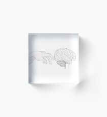 The Creation of Thought Acrylic Block